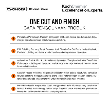 KochChemie One Cut & Finish P6.01 250-1000 ml - Kompon Poles