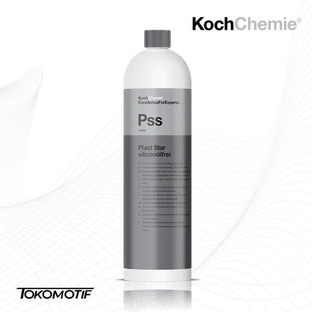 KochChemie Plast Star Siliconolfrei 1000 ml - Cairan Perawatan Plastik