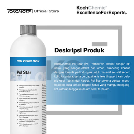 KochChemie Pol Star 1000 ml - Pembersih Kain Dan Kulit