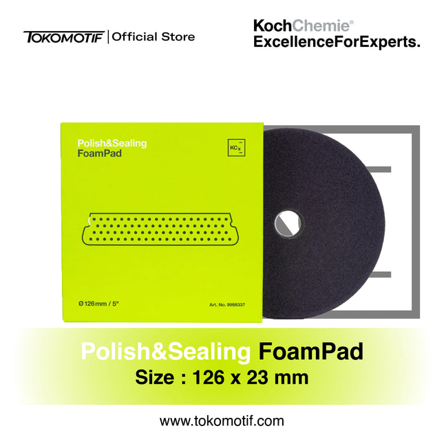 KochChemie Polish & Sealing Foam Pad 126x23 mm - Pad Poles