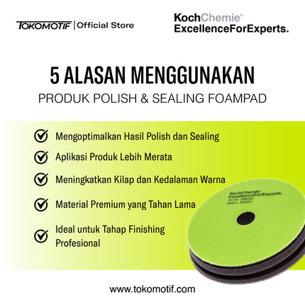 KochChemie Polish & Sealing Foam Pad 126x23 mm - Pad Poles