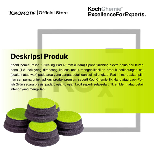 KochChemie Polish & Sealing Pad 45x23 mm - Pad Poles