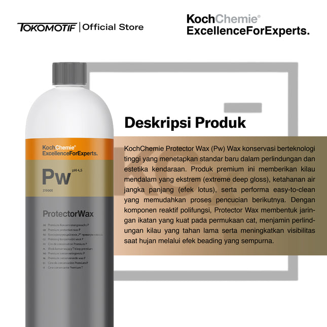 KochChemie Protector Wax 1000-10000 ml - Cairan Efek Daun Talas