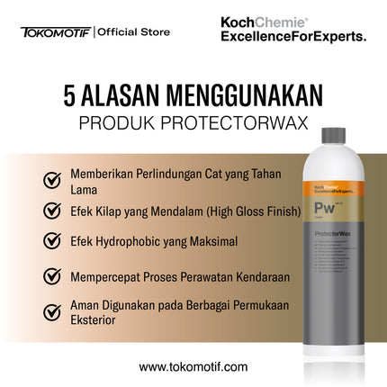 KochChemie Protector Wax 1000-10000 ml - Cairan Efek Daun Talas