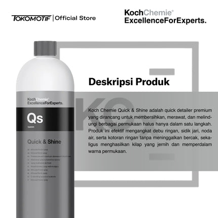 KochChemie Quick & Shine 1000 ml - Maintenance Body Mobil