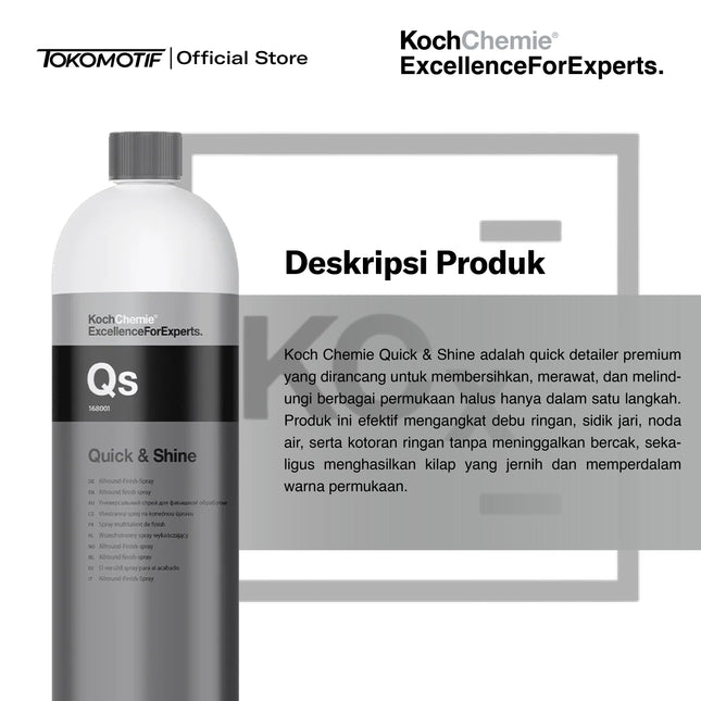 KochChemie Quick & Shine 1000 ml - Maintenance Body Mobil