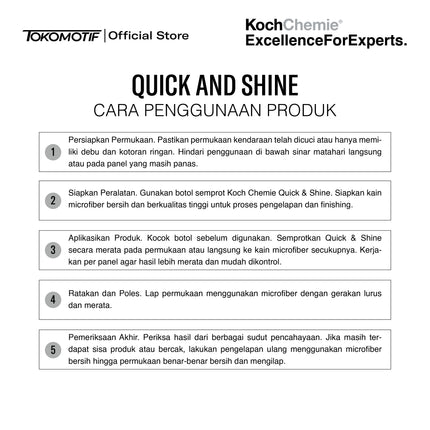 KochChemie Quick & Shine 1000 ml - Maintenance Body Mobil