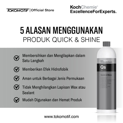 KochChemie Quick & Shine 1000 ml - Maintenance Body Mobil
