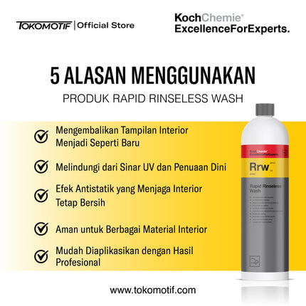 KochChemie Rapid Rinseless Wash 1000 ml - Shampo