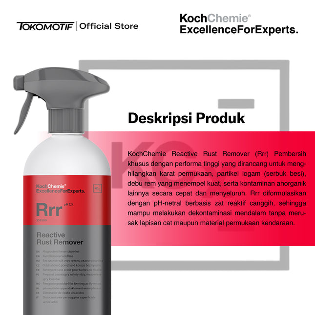 KochChemie Reactive Rust Remover 500 ml - Cairan Pembersih Kimia