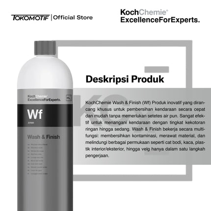 KochChemie Wash & Finish 1000-10000 ml - Shampo