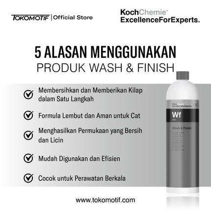 KochChemie Wash & Finish 1000-10000 ml - Shampo