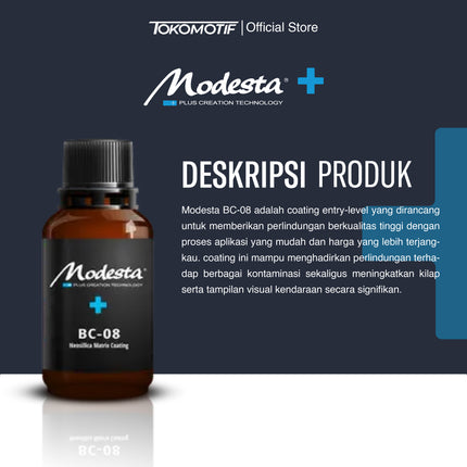 Modesta BC-08 - Coating
