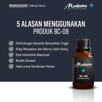 Modesta BC-08 - Coating