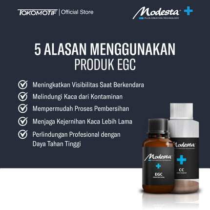 Modesta EGC - Coating Kaca
