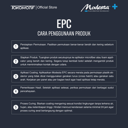 Modesta EPC - Coating Plastik Exterior