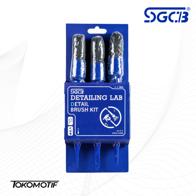 SGCB Detail Brush Kit SGGD301 - Kuas Detailing