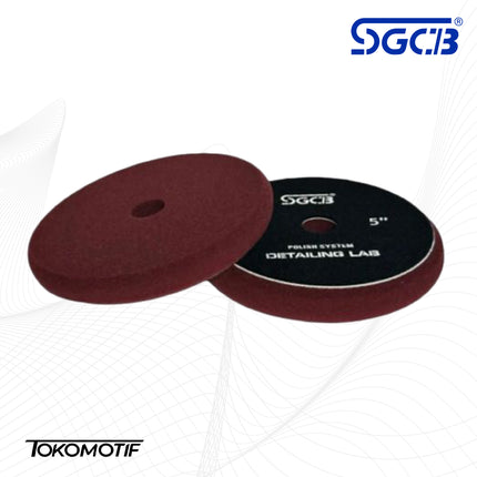 SGCB RO DA Buffing Foam Pad (Wine) SGGA186 - Pad Poles