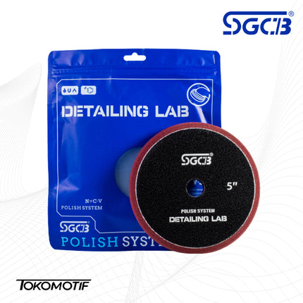 SGCB RO DA Buffing Foam Pad (Wine) SGGA186 - Pad Poles