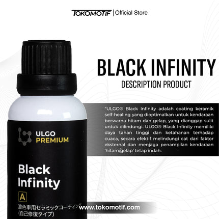 Ulgo Black Infinity 30 ml - Coating