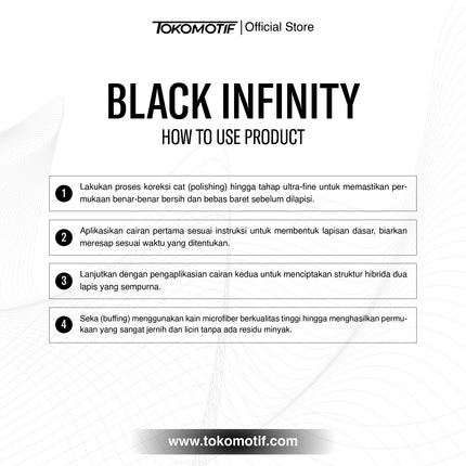 Ulgo Black Infinity 30 ml - Coating
