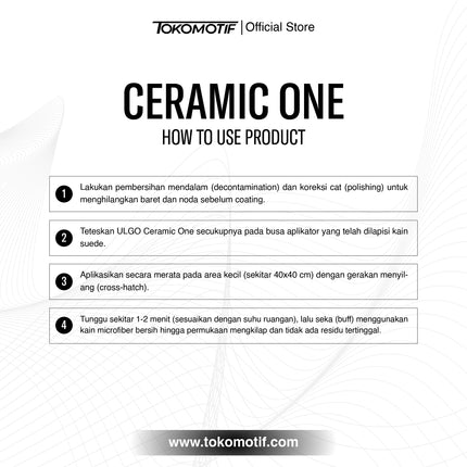 Ulgo Ceramic One 30 ml - Coating