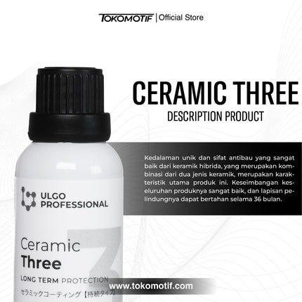 Ulgo Ceramic Three 30 ml - Coating