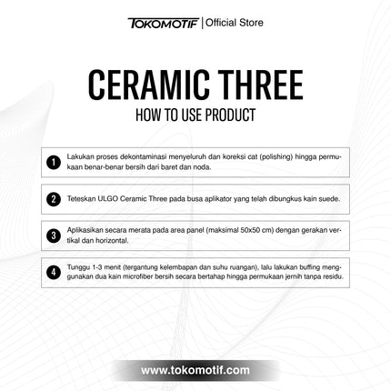 Ulgo Ceramic Three 30 ml - Coating