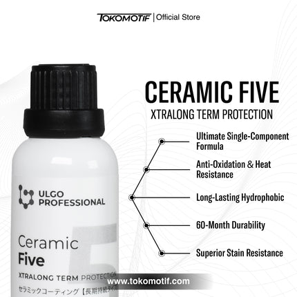Ulgo Ceramic Five 30 ml - Coating
