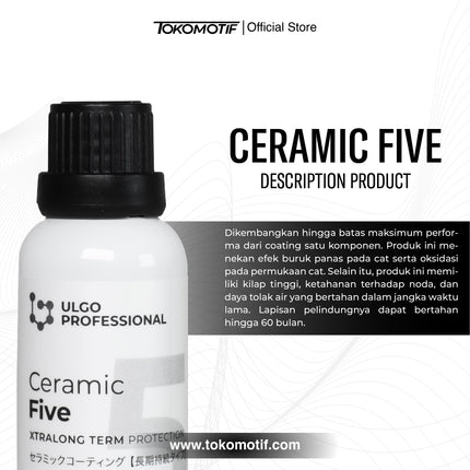 Ulgo Ceramic Five 30 ml - Coating