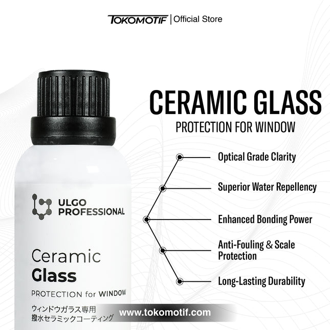 Ulgo Ceramic Glass 30 ml - Coating Kaca