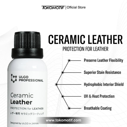 Ulgo Ceramic Leather 30 ml - Coating Kulit