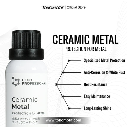 Ulgo Ceramic Metal 30 ml - Coating Besi