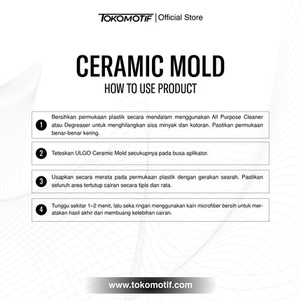 Ulgo Ceramic Mold 30 ml - Coating Plastik