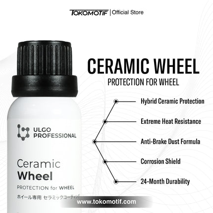 Ulgo Ceramic Wheel 30 ml - Coating Velg