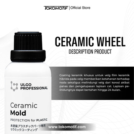 Ulgo Ceramic Wheel 30 ml - Coating Velg