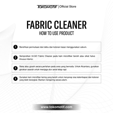 Ulgo Fabric Cleaner 500 ml - Pembersih Kain