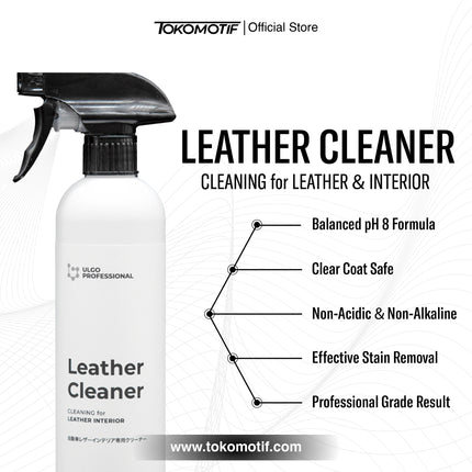 Ulgo Leather Cleaner 500 ml - Pembersih kulit