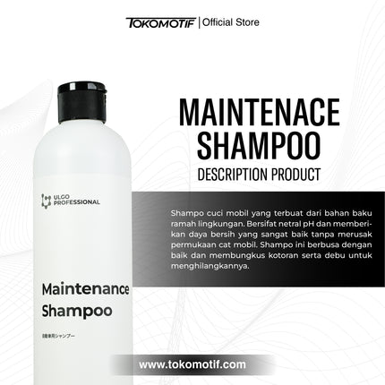 Ulgo Maintenance Shampoo 500ml - 5000ml - Shampo