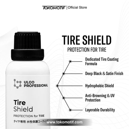 Ulgo Tire Shield 30 ml - Coating Ban
