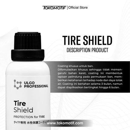 Ulgo Tire Shield 30 ml - Coating Ban