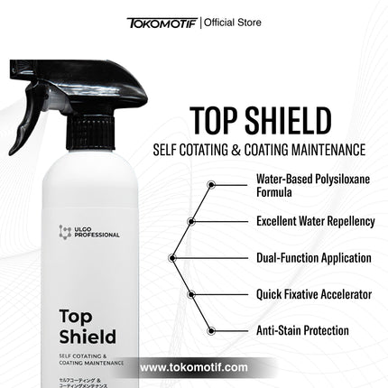 Ulgo Top Shield 500 ml - Cairan Perawatan Body