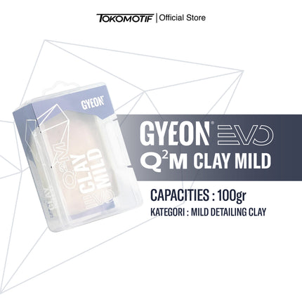 Gyeon Q2M Clay Mild 100 gr - Cairan Pelumas Clay