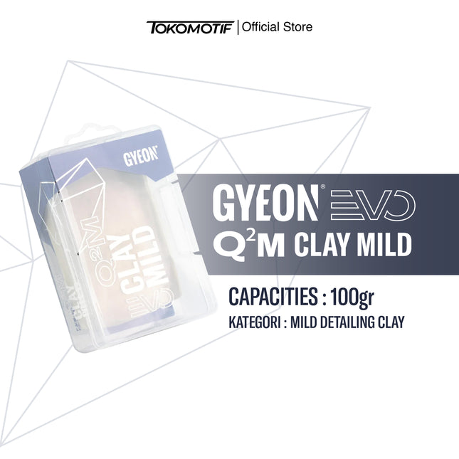 Gyeon Q2M Clay Mild 100 gr - Cairan Pelumas Clay