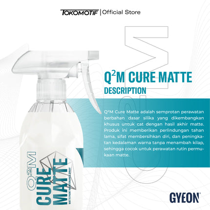 Gyeon Q2M Cure Matte 400 ml - Maintenance Body Mobil Matte