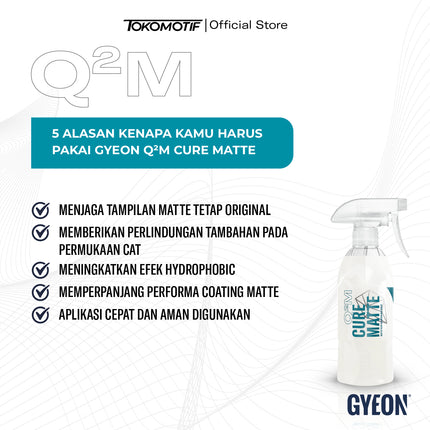 Gyeon Q2M Cure Matte 400 ml - Maintenance Body Mobil Matte