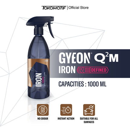Gyeon Q2M Iron Redefined 500-1000 ml - Cairan Pembersih Kimia