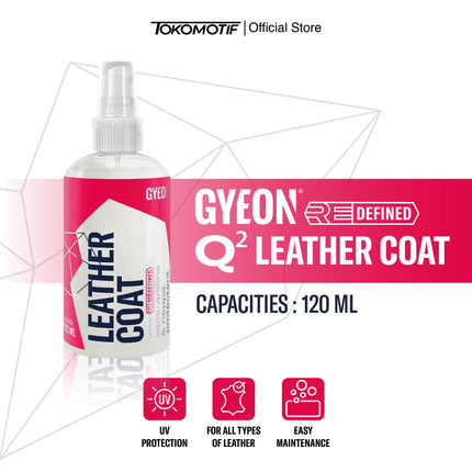 Gyeon Q2 Leather Coat Redefined 120-500 ml - Coating Kulit