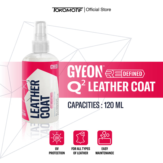 Gyeon Q2 Leather Coat Redefined 120-500 ml - Coating Kulit