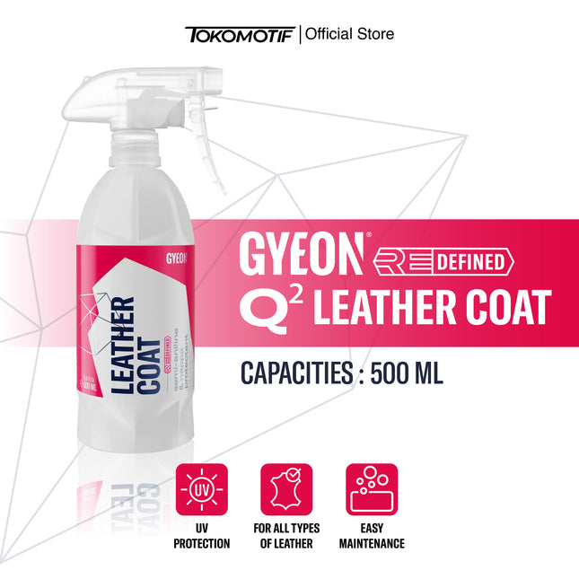 Gyeon Q2 Leather Coat Redefined 120-500 ml - Coating Kulit